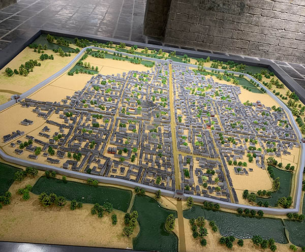 新田县建筑模型